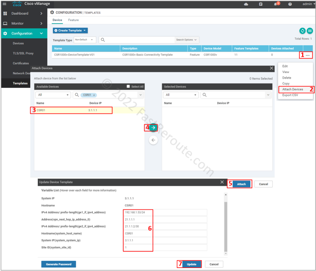Figure 10. Apply the device template