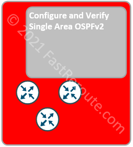 Configure and Verify Single Area OSPFv2