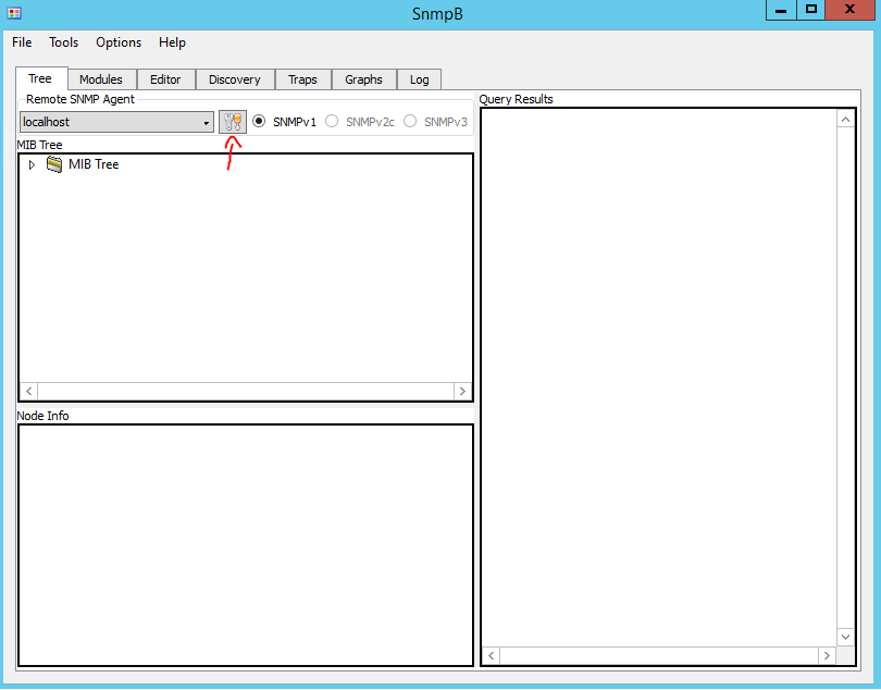 Figure 1. SnmpB User Interface