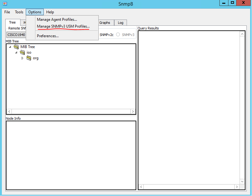 Figure 10-a. SnmpB: SNMP User Configuration
