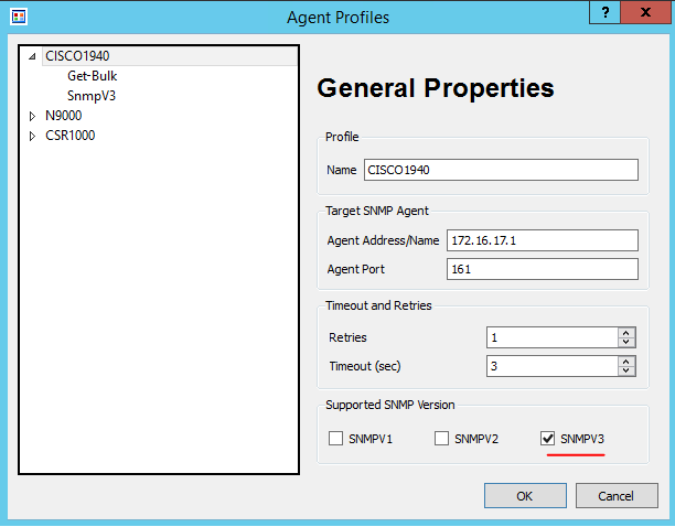 Figure 11. SnmpB: Enable SNMPv3