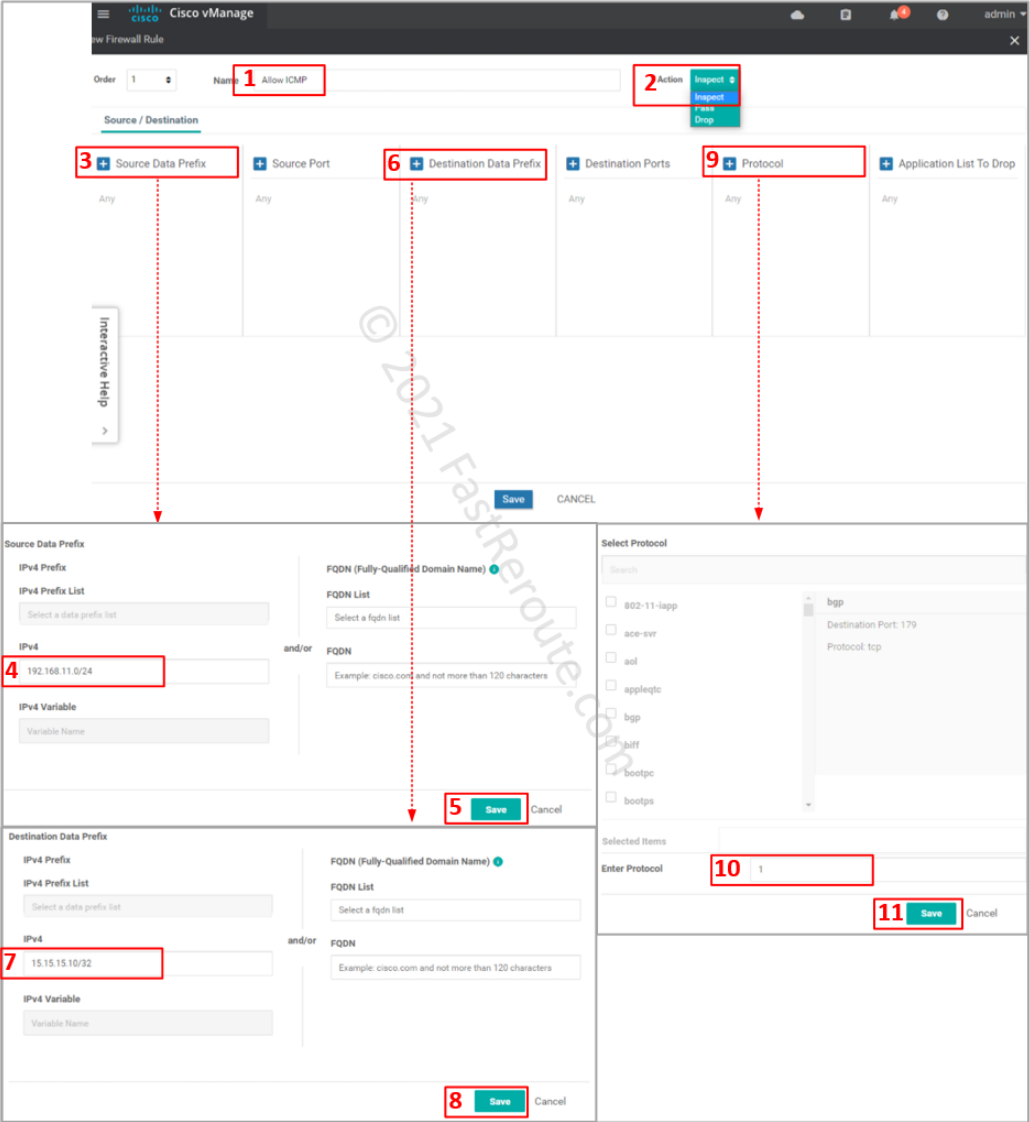 Figure 16. Define the access-list entry